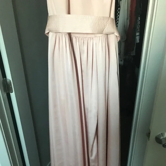 Blush bridesmaid gown - Picture 3 of 8